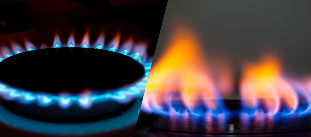 cual es el gas azul