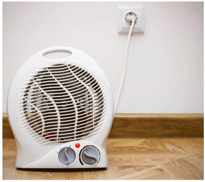 cuanto gasta en euros un calefactor electrico de 2000w