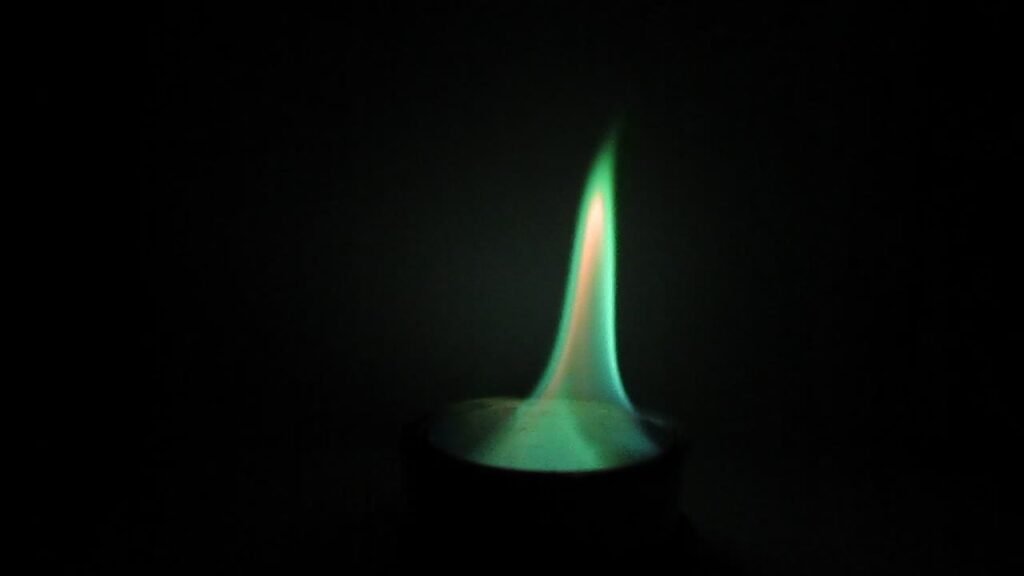 que pasa cuando el fuego es verde